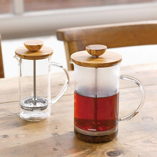 Hario Tea Press Wood 2P THW-2-OV-Kiichin - The #1 Place for Japanese Goods in Your Hand!