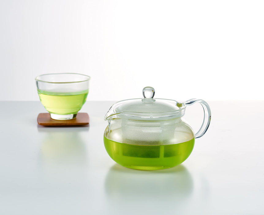 Hario Ayaori Teapot 450ml Heat-Resistant Glass Japan Microwave Dishwasher Safe-Kiichin - The #1 Place for Japanese Goods in Your Hand!