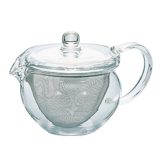 Hario CHJMN-30T Heat Resistant Tea Pot 300ml Round Glass-Kiichin - The #1 Place for Japanese Goods in Your Hand!
