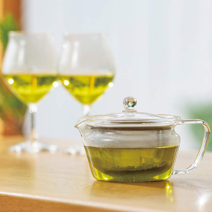 Hario Chz-45T Tea Teapot Zen 450ml Heat Resistant Glass-Kiichin - The #1 Place for Japanese Goods in Your Hand!