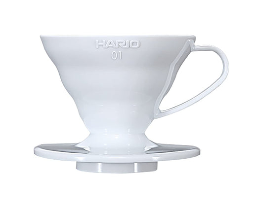 Hario V60 01 Transparent Coffee Dripper VDR-01-W 1-2 Cups-Kiichin - The #1 Place for Japanese Goods in Your Hand!