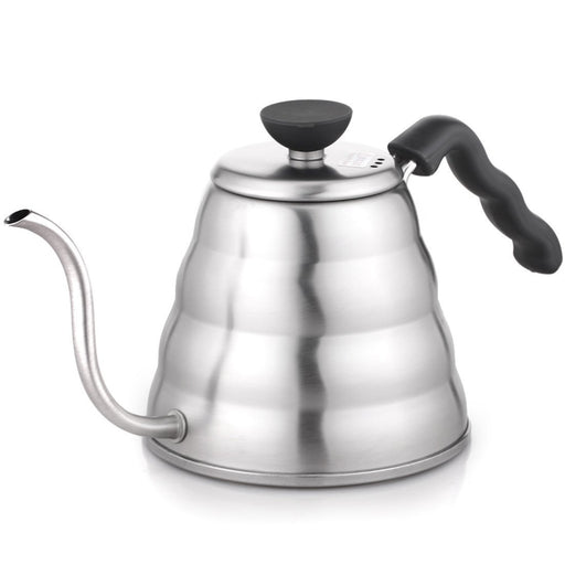 Hario V60 Drip Kettle Hairline Silver 800Ml - Gas/Ih Compatible - VKB-120Hsv-Kiichin - The #1 Place for Japanese Goods in Your Hand!