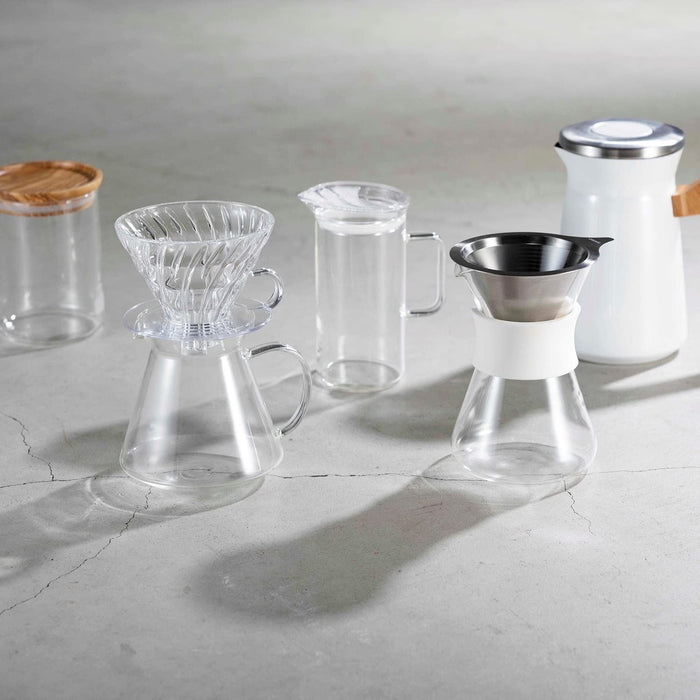 Hario V60 Glass Brewing Kit 600ml 1-4Cup Japan S-VGBK-02-T-Kiichin - The #1 Place for Japanese Goods in Your Hand!