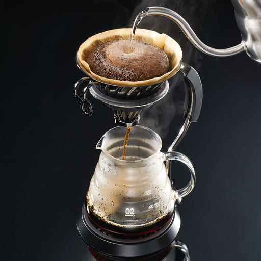 Hario V60 Metal Dripper VDM-02Hsv 1-4Cups Silver Japan-Kiichin - The #1 Place for Japanese Goods in Your Hand!