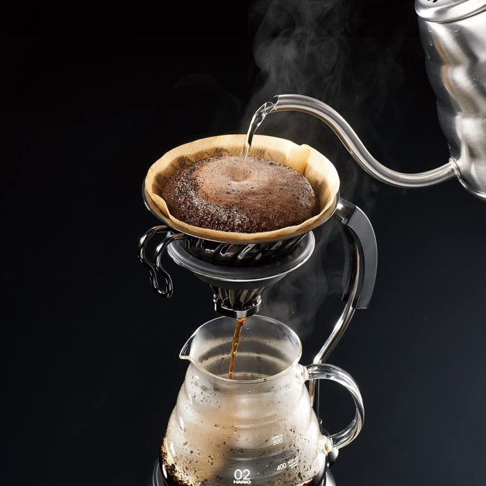 Hario V60 Metal Dripper VDM-02-HSV 1-4Cups Japan-Kiichin - The #1 Place for Japanese Goods in Your Hand!