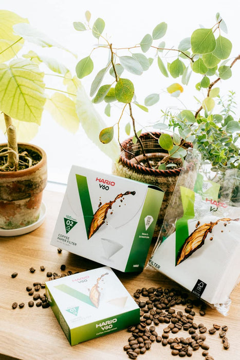 Hario V60 Coffee Maker Brown Misarashi 1-4 Cups - Made In Japan-Kiichin - The #1 Place for Japanese Goods in Your Hand!