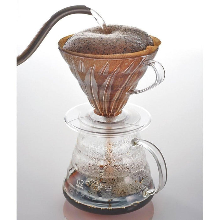 Hario V60 Plastic Coffee Dripper 1-6 Cups Japan with Scoop Vd-03T-Kiichin - The #1 Place for Japanese Goods in Your Hand!