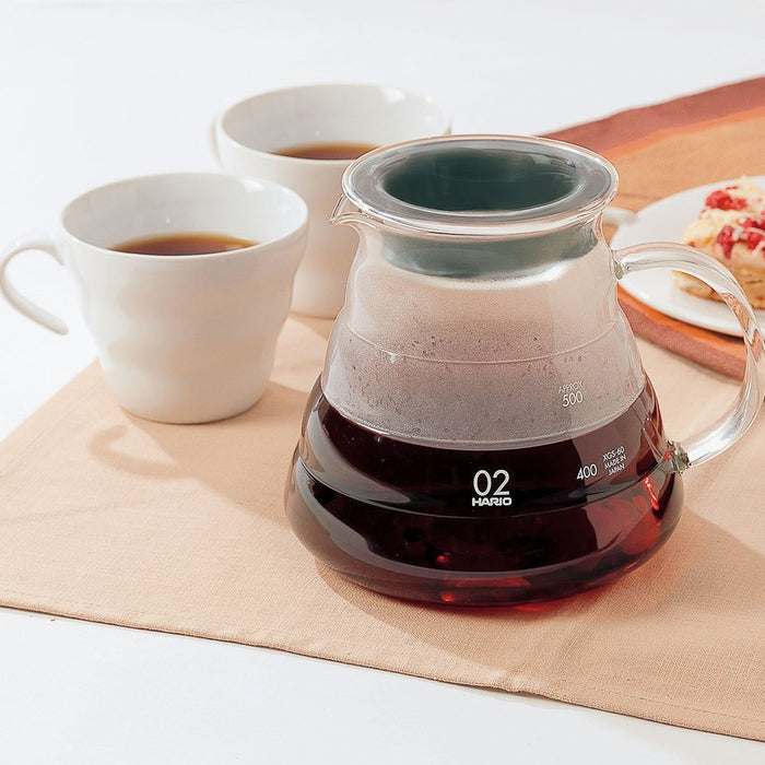 Hario V60 Clear Range Server 360ml - XGS-36TB Japan-Kiichin - The #1 Place for Japanese Goods in Your Hand!