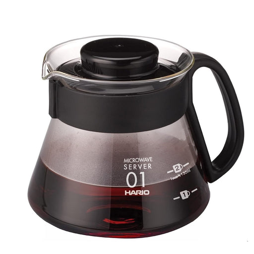 Hario V60 Range Server 360Ml Black - Japanese Made Xvd-36B-Kiichin - The #1 Place for Japanese Goods in Your Hand!
