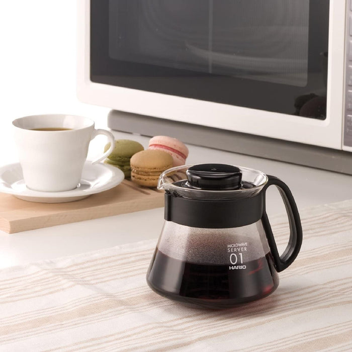 Hario V60 Range Server 360Ml Black - Japanese Made Xvd-36B-Kiichin - The #1 Place for Japanese Goods in Your Hand!