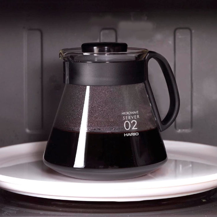 Hario V60 Range Server 360Ml Black - Japanese Made Xvd-36B-Kiichin - The #1 Place for Japanese Goods in Your Hand!