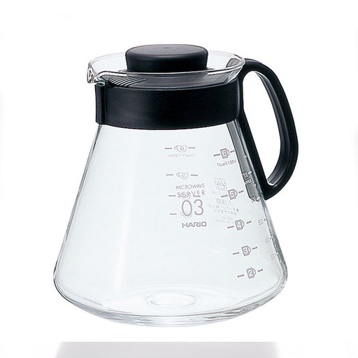 Hario V60 Range Server 800Ml Black - Authentic Japanese Craftsmanship-Kiichin - The #1 Place for Japanese Goods in Your Hand!