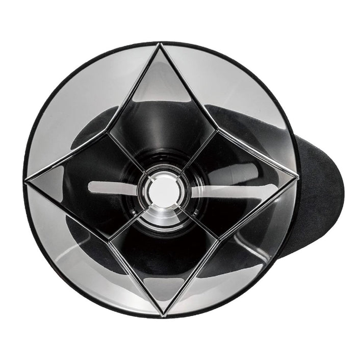 Hario V60 VDMU-02-TB 1-2Cups Coffee Dripper Japan Made Transparent Black-Kiichin - The #1 Place for Japanese Goods in Your Hand!