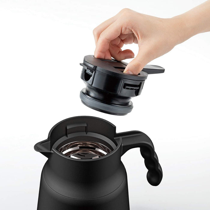 Hario V60 Thermal Stainless Server Plus 800Ml - Black Vhsn-80-B-Kiichin - The #1 Place for Japanese Goods in Your Hand!