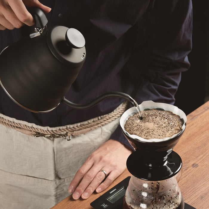 Hario V60 Coffee Dripper KDC-02-B 400ML Black-Kiichin - The #1 Place for Japanese Goods in Your Hand!