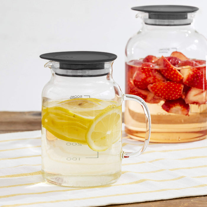 Hario 500ml Black Vinegar Storage Container - Made in Japan-Kiichin - The #1 Place for Japanese Goods in Your Hand!