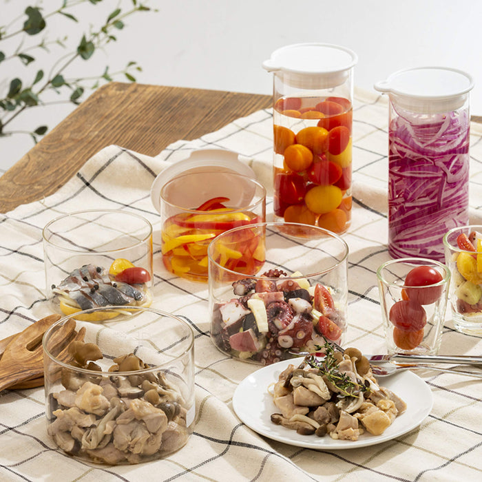 Hario Pickle Pot Vinegar 700Ml White - Authentic Japanese Vpp-700-W-Kiichin - The #1 Place for Japanese Goods in Your Hand!