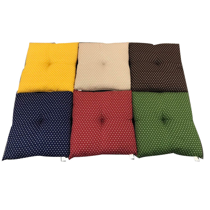 Ikehiko Corporation Plain Harmony Beige Zabuton - Made in Japan (55x59cm)-Kiichin - The #1 Place for Japanese Goods in Your Hand!