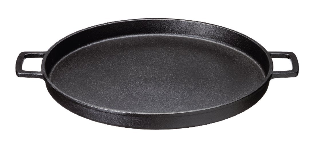 Ishigaki Iron Plate - Round 32cm - Yakisoba Okonomiyaki Yakiniku - Japan-Kiichin - The #1 Place for Japanese Goods in Your Hand!
