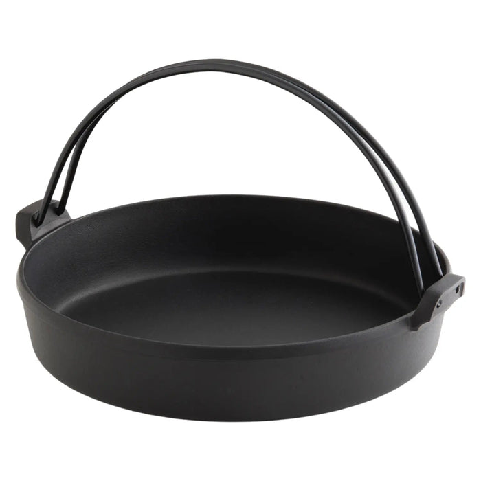 Iwachu Japan Nambu Cast Iron Sukiyaki Pan - 26cm Handle-Kiichin - The #1 Place for Japanese Goods in Your Hand!