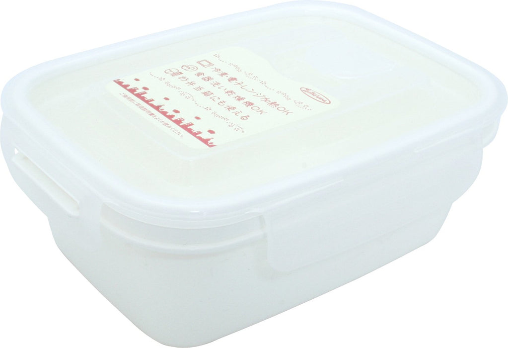Iwasaki Industry Japan-Made Microwave-Safe Food Storage Container - White 660ml-Kiichin - The #1 Place for Japanese Goods in Your Hand!