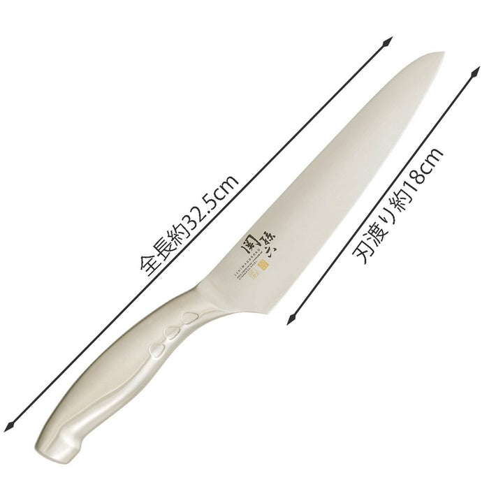 Kai Gyuto Knife 180mm Silver Blade-Kiichin - The #1 Place for Japanese Goods in Your Hand!