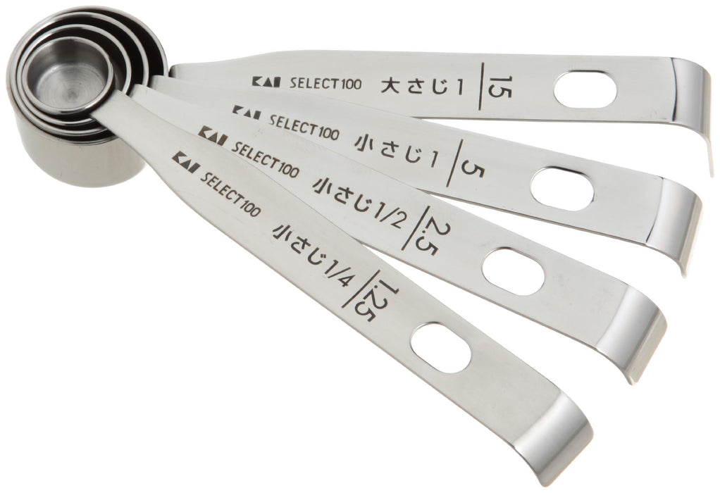Kai Corporation Measuring Spoon Select100 DH3006-Kiichin - The #1 Place for Japanese Goods in Your Hand!