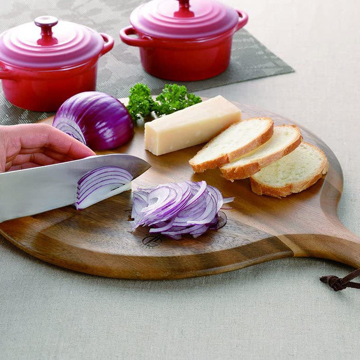 Kevnhaun Round Cutting Board & Morning Tray - Versatile Kitchen Essential-Kiichin - The #1 Place for Japanese Goods in Your Hand!