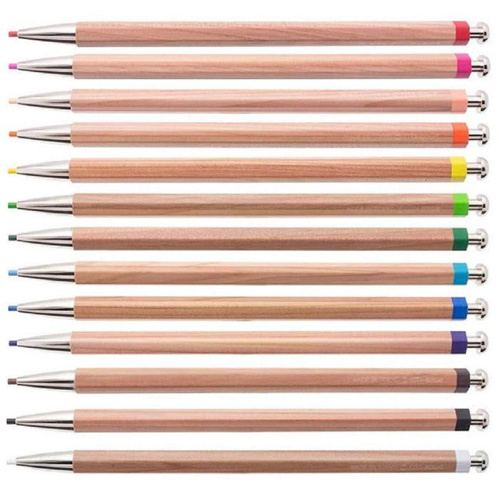 North Star Pencil Kita-Boshi Mechanical Pencils - 13 Color Set from Japan-Kiichin - The #1 Place for Japanese Goods in Your Hand!