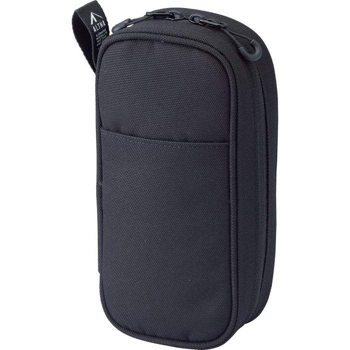 Lihit Lab Japan Cordura Tool Pouch Pen Pouch Black A7764-24 Durable and Stylish Organizer for Tools and Pens-Kiichin - The #1 Place for Japanese Goods in Your Hand!