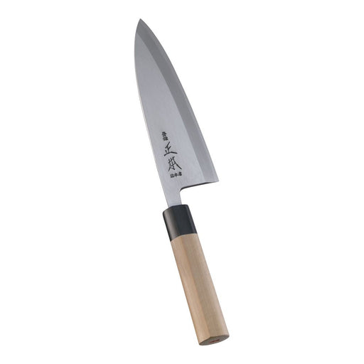 Masamoto Sohonten Deba Knife 18cm Ams40018 Tamapaku Steel/Horn Magnolia-Kiichin - The #1 Place for Japanese Goods in Your Hand!
