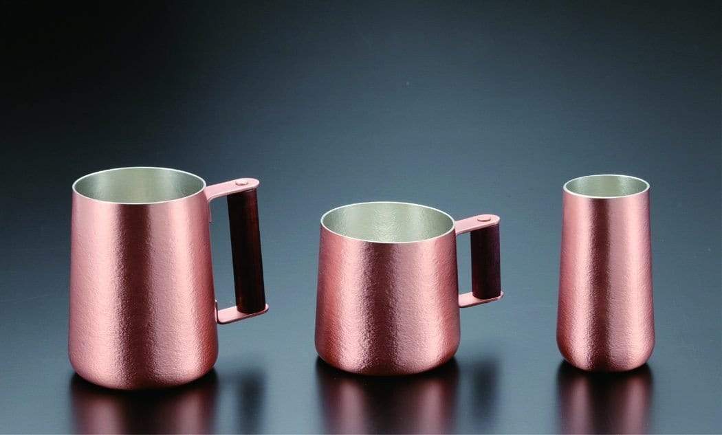 Minagawa Copper Beer Mug with Wooden Handle - 250ml-Kiichin - The #1 Place for Japanese Goods in Your Hand!