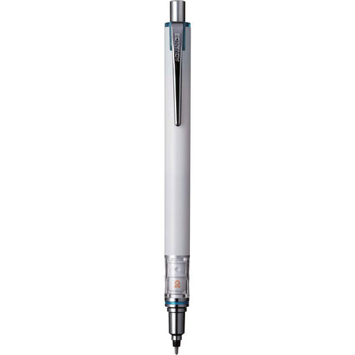 Mitsubishi Pencil Kuru Toga Advance 0.5 White Mechanical Pencil - Japanese Made (M55591P.1)-Kiichin - The #1 Place for Japanese Goods in Your Hand!
