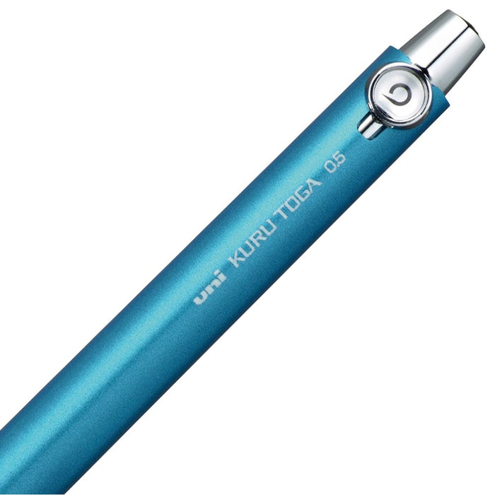 Mitsubishi Pencil Kurutoga 0.5 Blue Mechanical Pencil with Rubber Grip - Made in Japan-Kiichin - The #1 Place for Japanese Goods in Your Hand!
