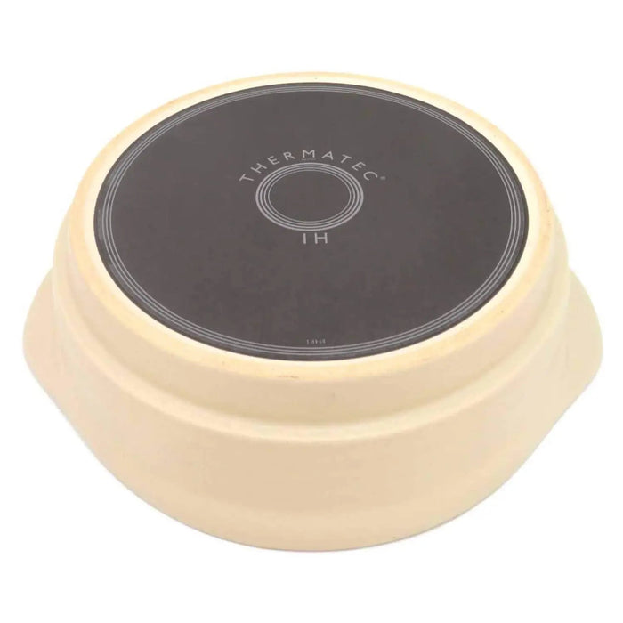 Miyawo 8-Go Beige Ceramic Induction Donabe Casserole - Premium Quality-Kiichin - The #1 Place for Japanese Goods in Your Hand!