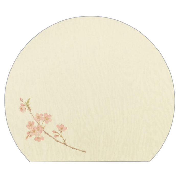 Nagao Sakura Half Moon Placemat Set - 100 Pieces, 31x36cm-Kiichin - The #1 Place for Japanese Goods in Your Hand!