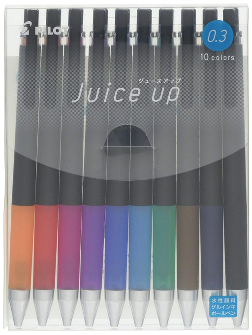Pilot Gel Ballpoint Pen Juice Up 0.3 - 10 Color Set-Kiichin - The #1 Place for Japanese Goods in Your Hand!