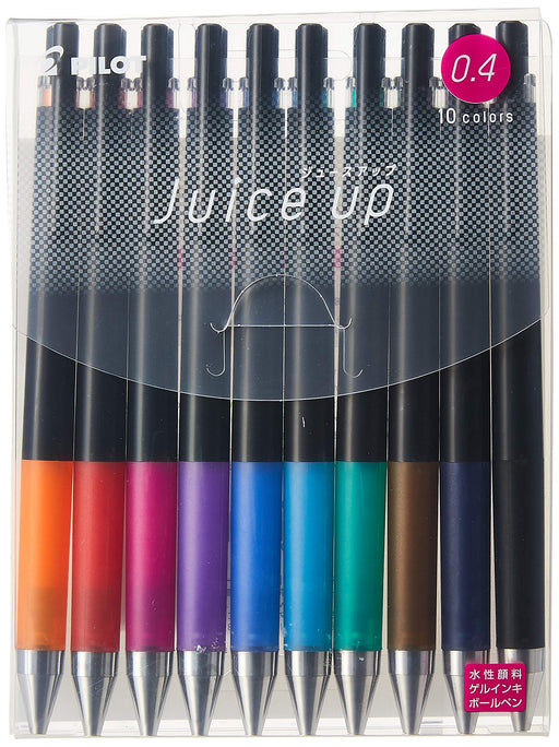 Pilot Juice Up Gel Ballpoint Pen 0.4 - 10 Color Set-Kiichin - The #1 Place for Japanese Goods in Your Hand!