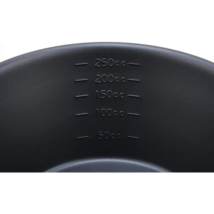 Katariki Japan Stainless Steel Silicone Baking Cup with Scale - Black-Kiichin - The #1 Place for Japanese Goods in Your Hand!