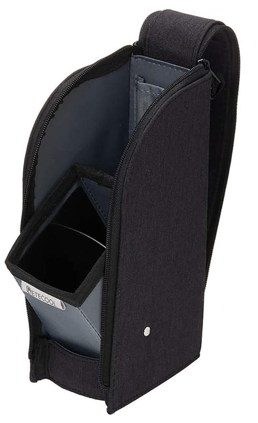 Reimei Fujii Pen and Pencil Case - Sleek Black - Japanese Made (Fy379B)-Kiichin - The #1 Place for Japanese Goods in Your Hand!