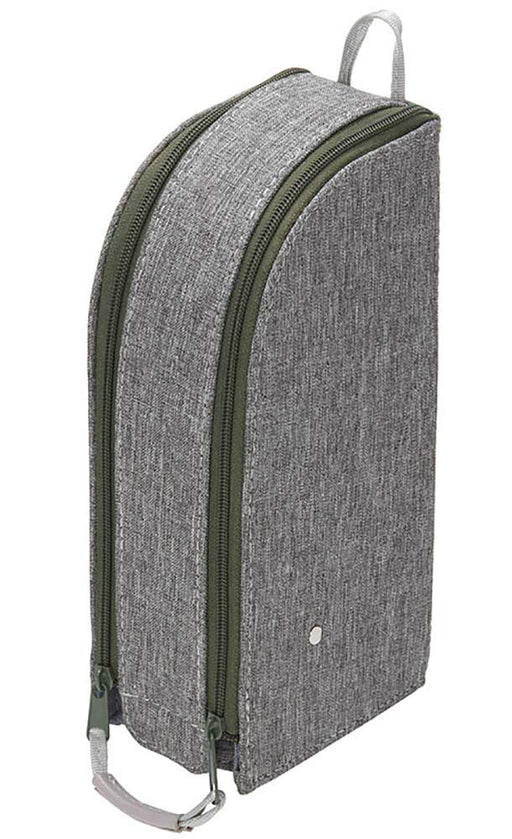 Reimei Fujii Gray Pen Case - Stylish and Functional Pencil Case-Kiichin - The #1 Place for Japanese Goods in Your Hand!
