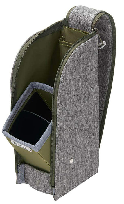 Reimei Fujii Gray Pen Case - Stylish and Functional Pencil Case-Kiichin - The #1 Place for Japanese Goods in Your Hand!