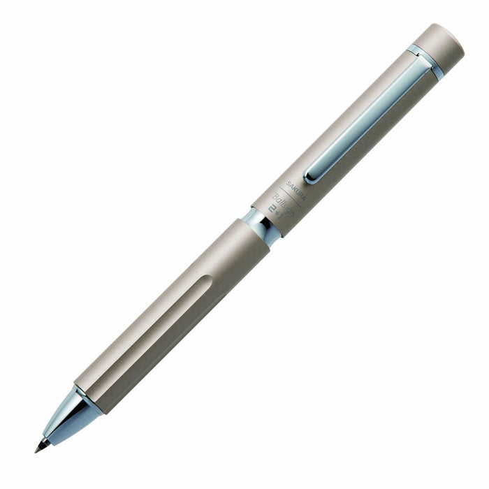 Sakura Crepas Japan 2+1 Champagne Gold Multifunctional Pen (GB2M3004-P#51)-Kiichin - The #1 Place for Japanese Goods in Your Hand!