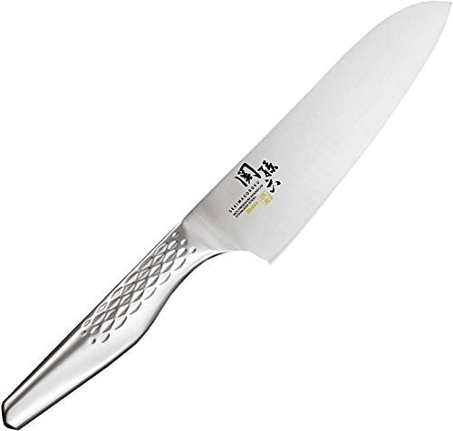 Kai Corp Seki Magoroku Takuso Santoku+Petty+Scissors+Block+DishTowel AB-5156/5163/DH-3345/AP-5321-Kiichin - The #1 Place for Japanese Goods in Your Hand!