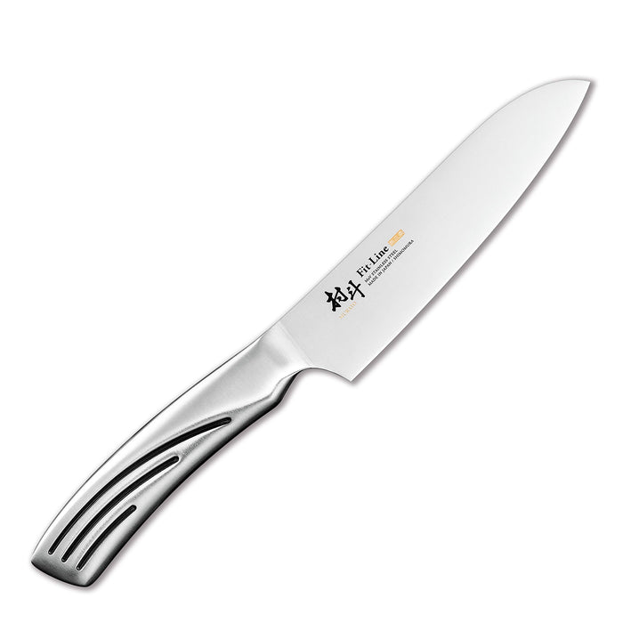 Shimomura Kogyo MFL-104 Santoku Knife 145mm Japan Molybdenum Vanadium Steel-Kiichin - The #1 Place for Japanese Goods in Your Hand!