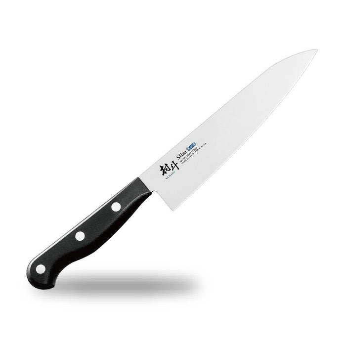of the title. Shimomura Kougyou MSL-102 Gyuto Knife 180mm Moly-Vanadium Steel Dishwasher Safe-Kiichin - The #1 Place for Japanese Goods in Your Hand!