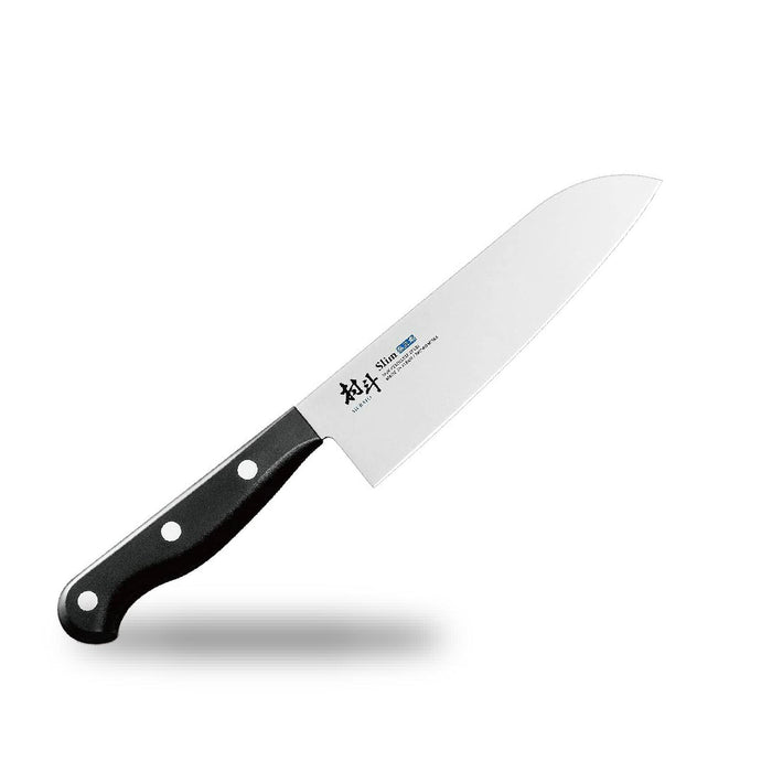 Shimomura Kougyou Murato Slim Santoku Knife 165mm Molybdenum Vanadium Steel MSL-101 Niigata Tsubame-Sanjo-Kiichin - The #1 Place for Japanese Goods in Your Hand!