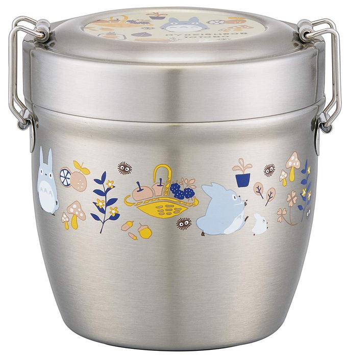 Skater Japan Totoro Stainless Steel Bento Box - 550ml Thermal Bowl-Kiichin - The #1 Place for Japanese Goods in Your Hand!