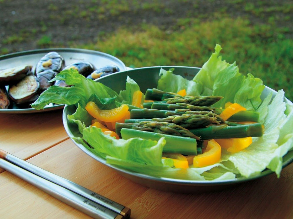 Snow Peak Tableware Set L Family Tw-021F - Authentic Japanese Made, High-Quality Dining Essentials-Kiichin - The #1 Place for Japanese Goods in Your Hand!