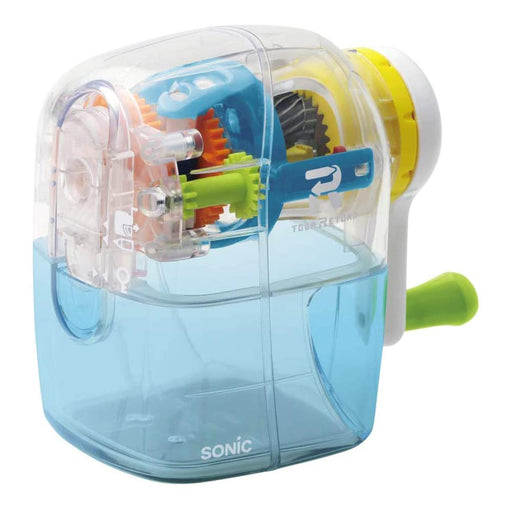 Sonic Transparent Manual Pencil Sharpener - Japan Ek-4297-T-Kiichin - The #1 Place for Japanese Goods in Your Hand!